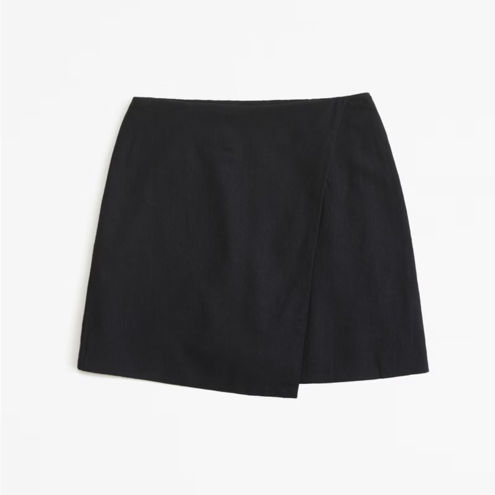 Abercrombie Scarlett Linen Wrap Skort